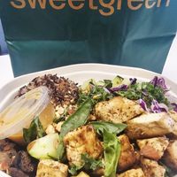 Shroomami Bowl (vegan). Order more dressing! at Sweetgreen in Sacramento