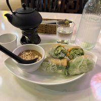 Vegan Tofu Fresh Spring Rolls   at Green Papaya Vietnamese Cuisine in Longview