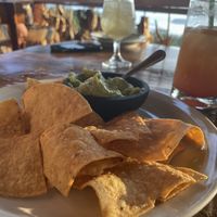 Chips & Guacamole  at El Avion in Manuel Antonio