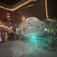 Restaurant entrance  at El Avion in Manuel Antonio