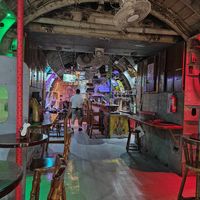 Restaurant - inside Aeroplane at El Avion in Manuel Antonio