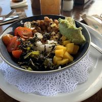 Poke bowl  at El Avion in Manuel Antonio
