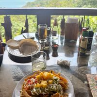 Separate Vegan Section on Menu  at El Avion in Manuel Antonio
