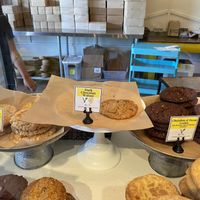 Vegan cookie options  at Urban Cookies Bakeshop in Phoenix