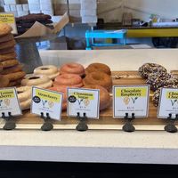 Vegan cake donut options  at Urban Cookies Bakeshop in Phoenix