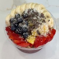 Small açaí bowl with lots of vegan additions! at Acai Raya in San Francisco