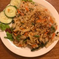 Pad Thai at La Esquina Asiatica in Quetzaltenango