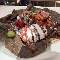 Buckwheat crepe
 at Under the High Wheel in Edmonton