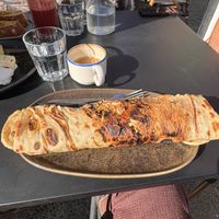 The size, incredible!   at Manu's Cafe and Restaurant in St Kilda