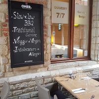 front terrace Mykene, June 2018 at Mykene in Leuven