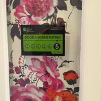 5 stars for hygiene  at Tanya's Cafe in South West London