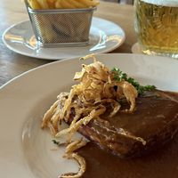 Veganer Leberkäs  at Bayreuther Brauhaus an der Hauptwache in Frankfurt