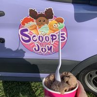Scoops of Joy vendor  at STL Vegan Market in St Louis