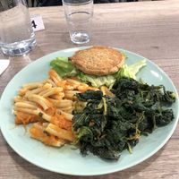 Three option plate at 'O Grin in Naples