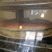 Carob cake at 'O Grin in Naples