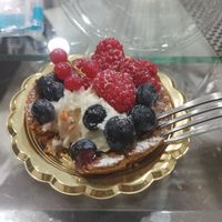 Dessert at 'O Grin in Naples