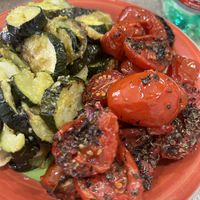 Verdure in forno gratinate  at 'O Grin in Naples