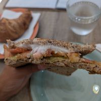 Avocado toast inside at 'O Grin in Naples