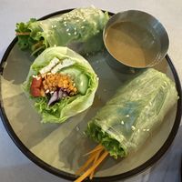 Summer rolls  at KHONG Vegan Kitchen in Da Nang