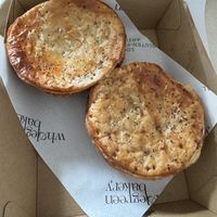 Vegan chickpea curry pie  at Wholegreen Bakery Bondi Junction in Bondi Junction