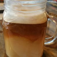 espresso late at Temple Kitchen in South Miami