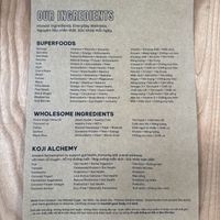 Introducing ingredients  at Roots Plant-based Cafe - Hẻm 41 Xuan Thuy in Ho Chi Minh City