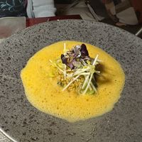 Spaghetti squash in broth  at Marmalade in San Juan