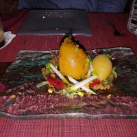 Pear Sorbet (Dessert) at Marmalade in San Juan