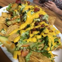 Vegan nachos at Mantras - San Pedro in San Pedro
