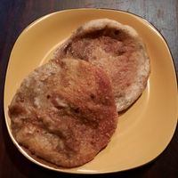 Empanadas with cabbage, tofu and cinnamon at Comida Taiwanesa in Quetzaltenango