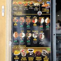 Menu 1/2 at PokeWok Asian Street Food in Beausoleil