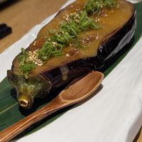 Miso eggplant at Itadaku in Dubai