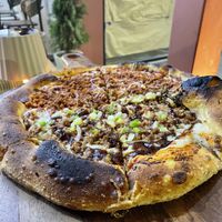 1/2 honululu, 1/2 spicy "honey" yummo!  at Marcello's Palmilla in San Jose Del Cabo