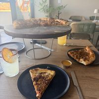 Veginator pizza   at Marcello's Palmilla in San Jose Del Cabo