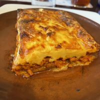 Mousaka  at Shangri-La in Ourense