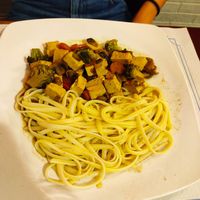 Tofu al curry at Shangri-La in Ourense