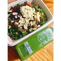 Harvest bowl & green juice at The Fresh Press in Portsmouth