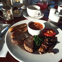 The full vegan breakfast at Pygmalion Restaurant in Sneem