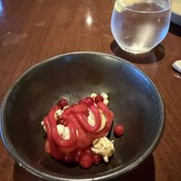 pre-dessert  at Coteau in Quebec City