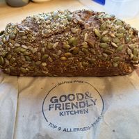 Seeded loaf of bread   at Good & Friendly Kitchen in Petaluma