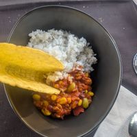 Chile sin carne at Höllsteiner Hof in Steinen