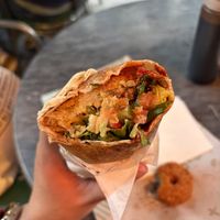 Smullen!  at Munji Falafel in Antwerpen