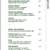 Vegan Menu at Cammerlander Market Bar in Innsbruck