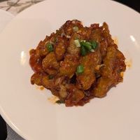 Fried aubergines at Meishimeike-Anatra alla pechinese Torino in Turin