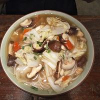 Noodle soup. at Mood Food Energy Cafe in Yangshuo