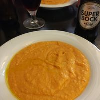 Salmorejo at Rua Restaurante in Santiago De Compostela