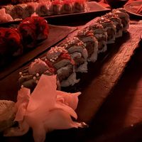 Avocado truffle maki roll   at MILA in Miami Beach