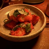 Crispy cauliflower tempura  at MILA in Miami Beach