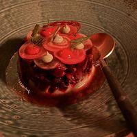 Beetroot tartare  at MILA in Miami Beach