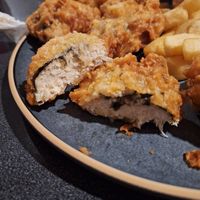 Vegan fysh & chips at Santorini Fish and Chips - Forrestfield in Wattle Grove